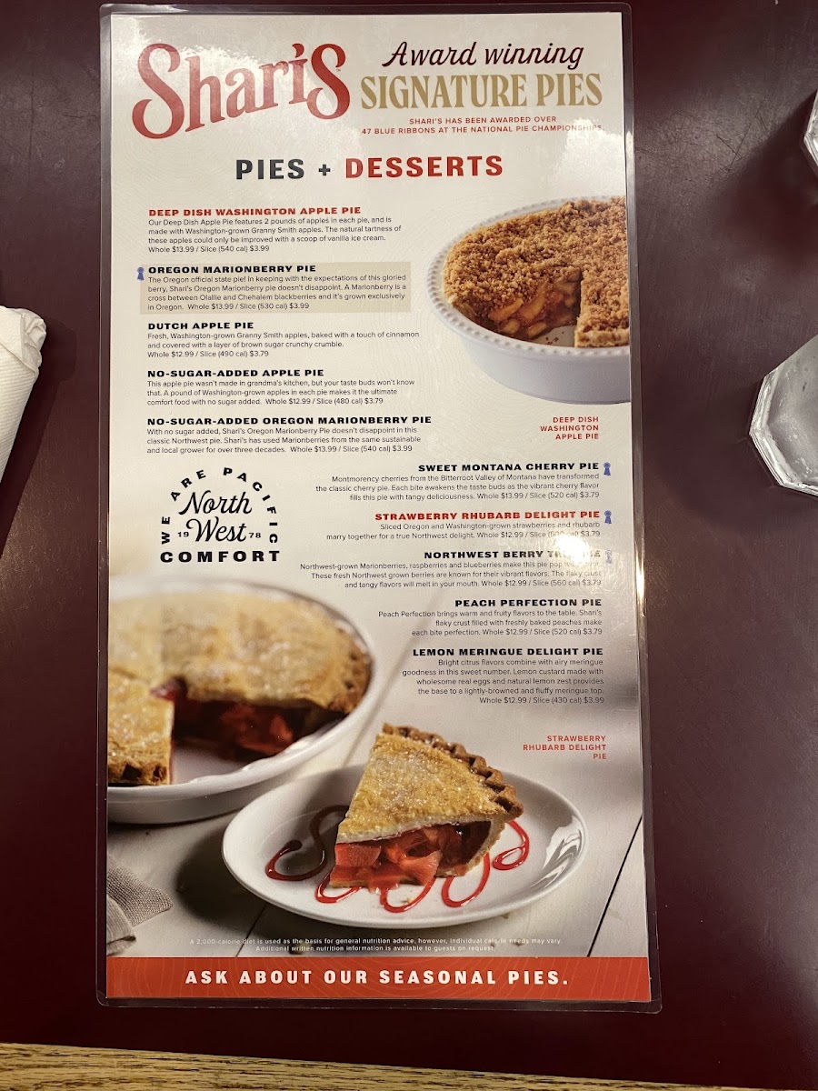 Shari's Cafe and Pies Photo Menu 10