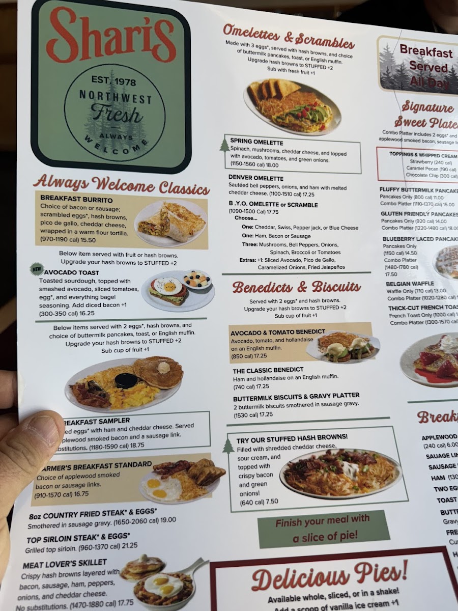 Shari's Cafe and Pies Photo Menu 5