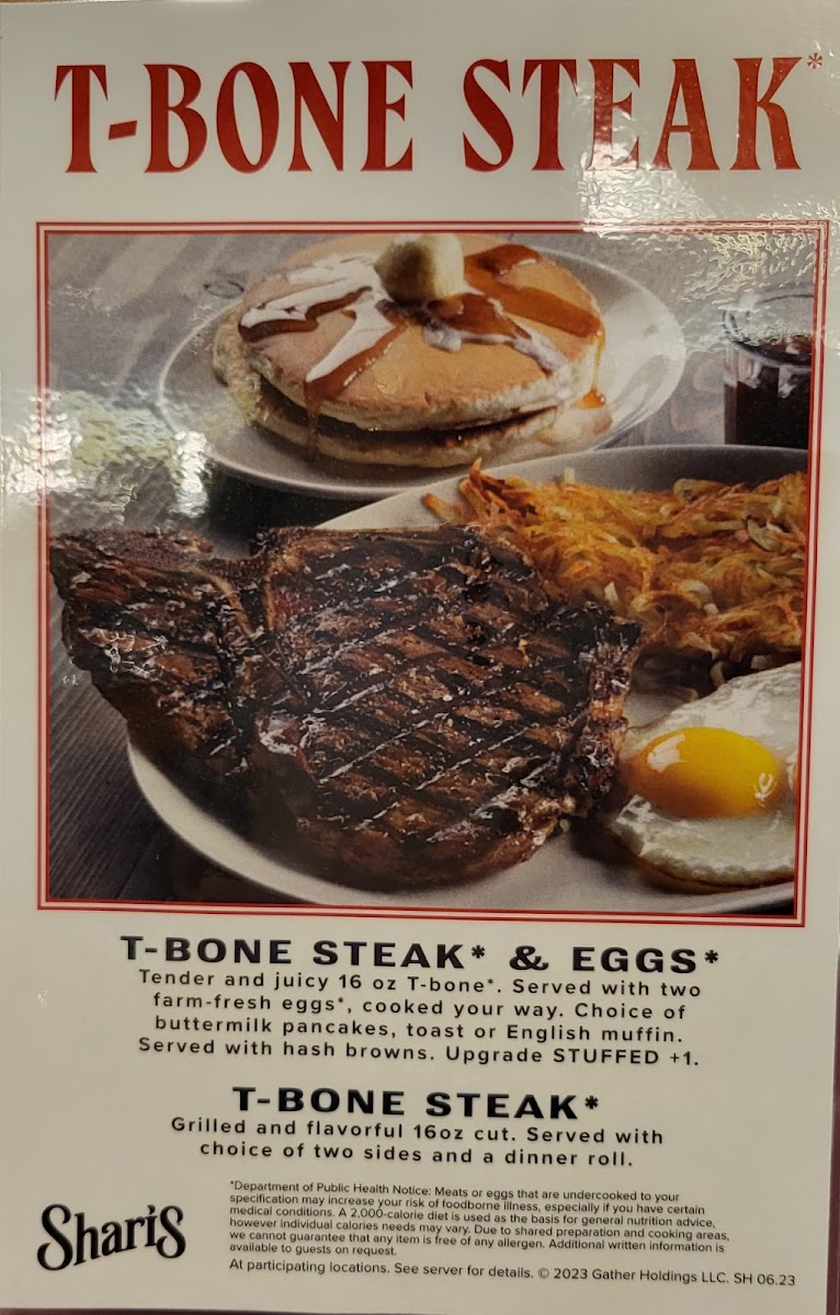 Shari's Cafe and Pies Photo Menu 7