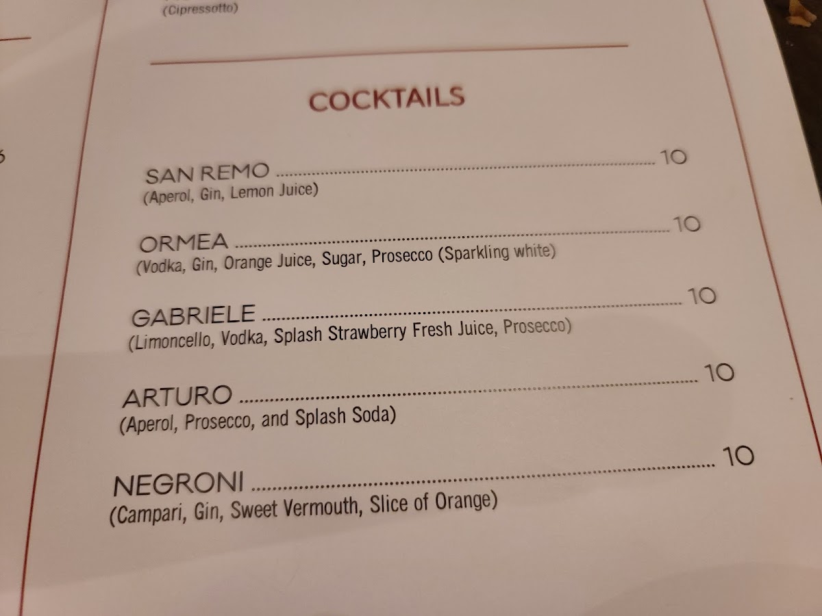 Forno 301 Photo Menu 9