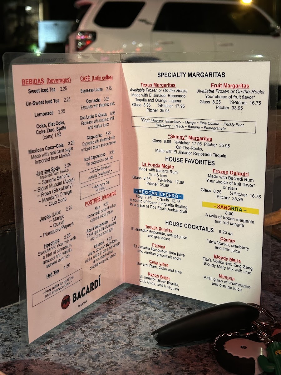 La Fonda Latina Photo Menu 7