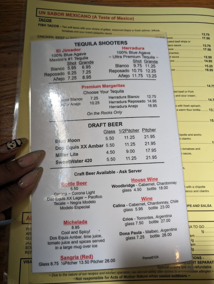 La Fonda Latina Photo Menu 8