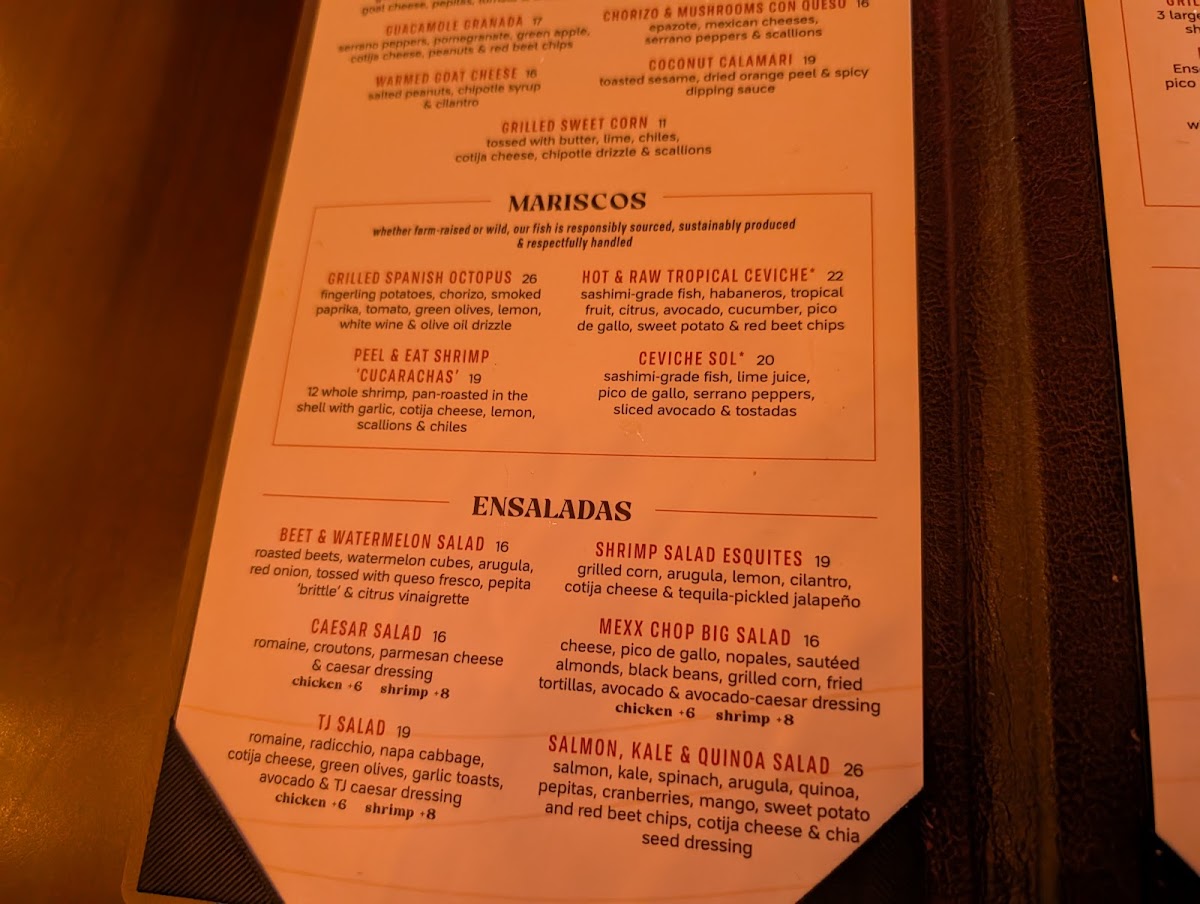 SOL Mexican Cocina Photo Menu 7