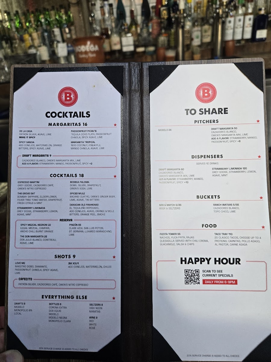 Bodega Taqueria y Tequila Photo Menu 3