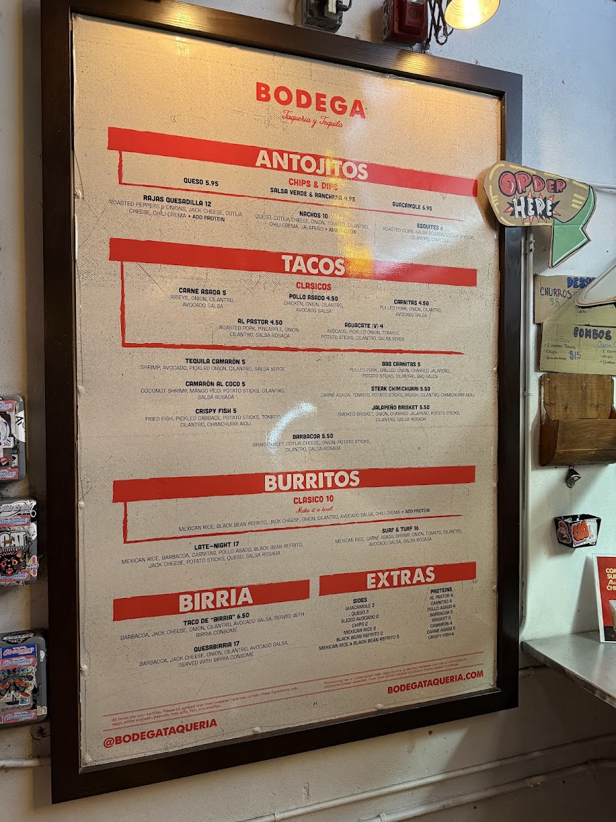 Bodega Taqueria y Tequila Photo Menu 9