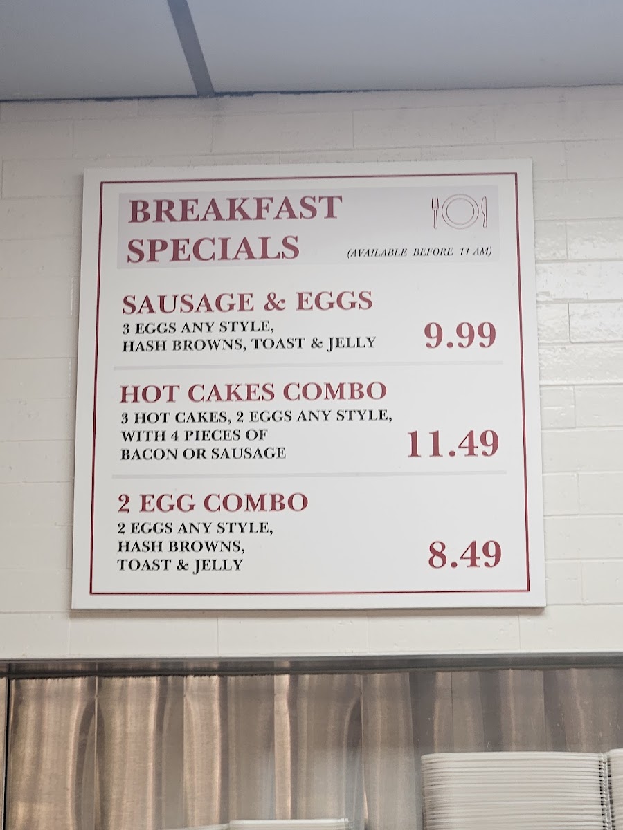 Golden Eagle Restaurant Photo Menu 3