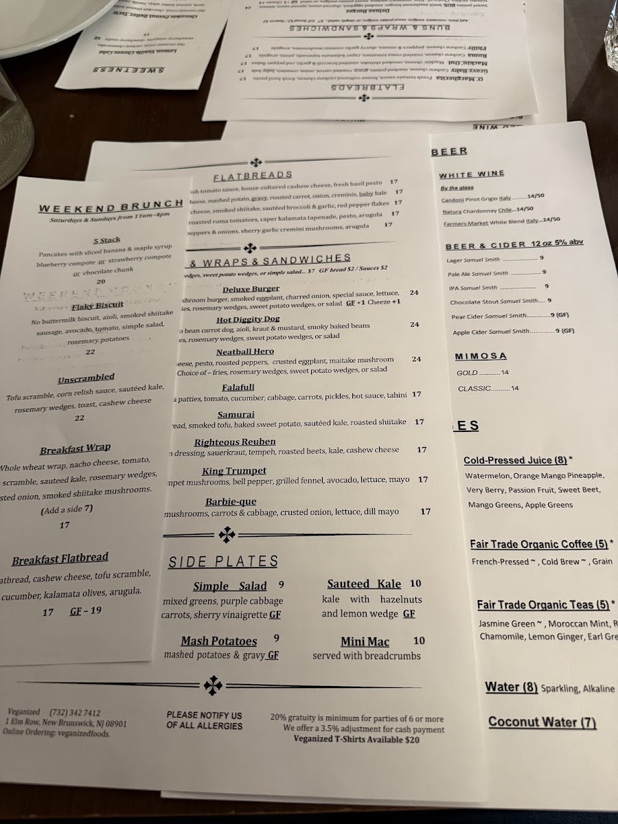 Veganized Photo Menu 10