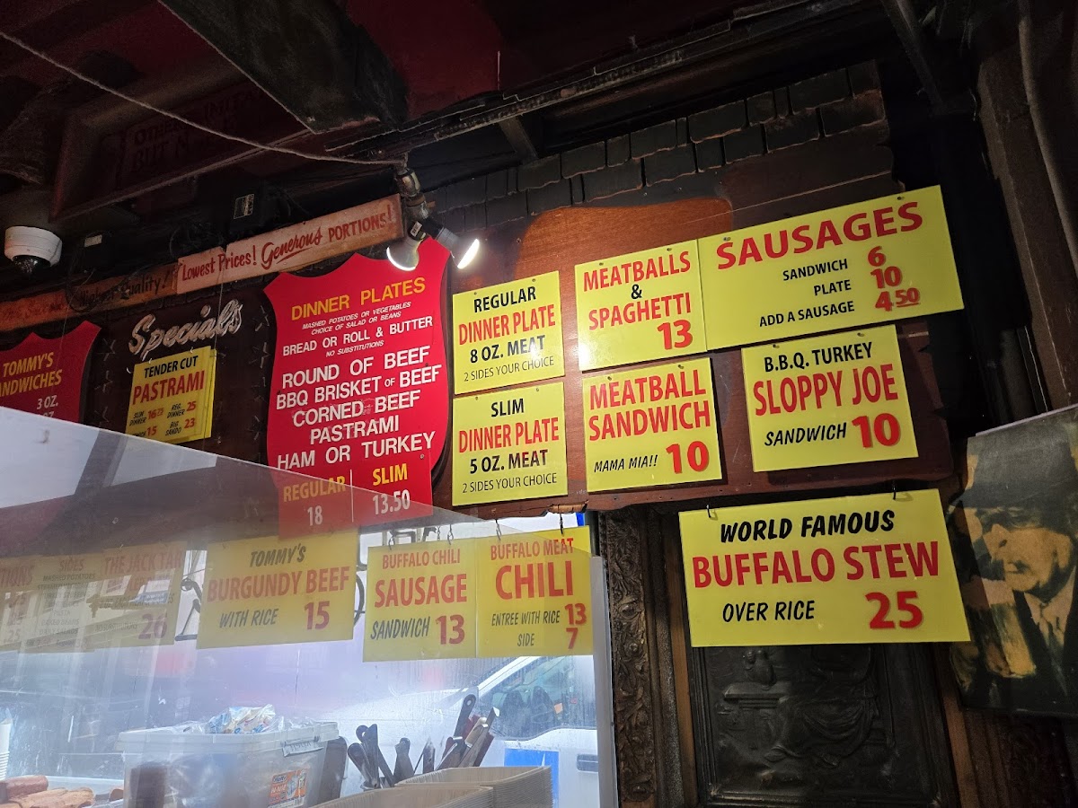 Tommy's Joynt Photo Menu 3