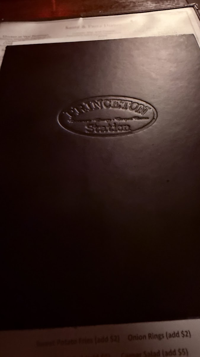 Princeton Station Photo Menu 9