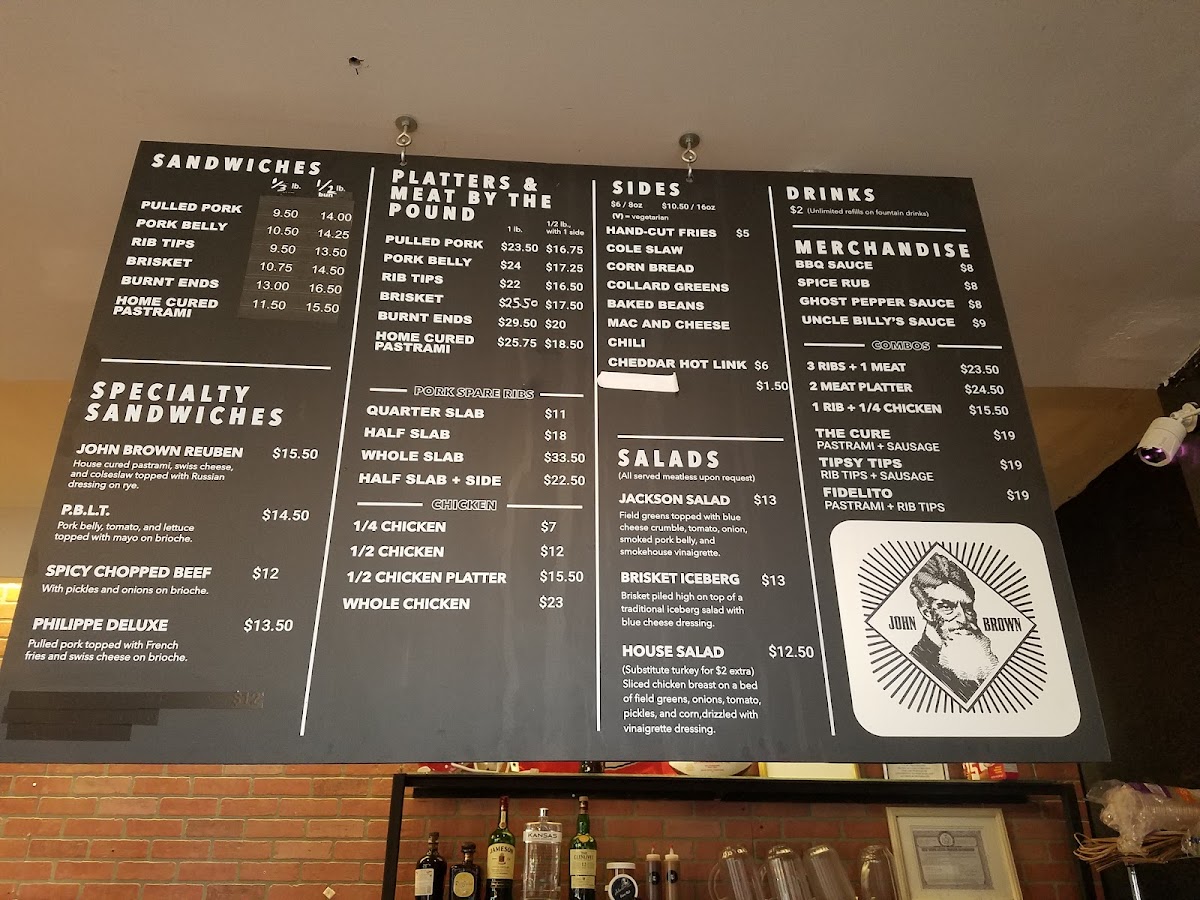 John Brown BBQ Photo Menu 9
