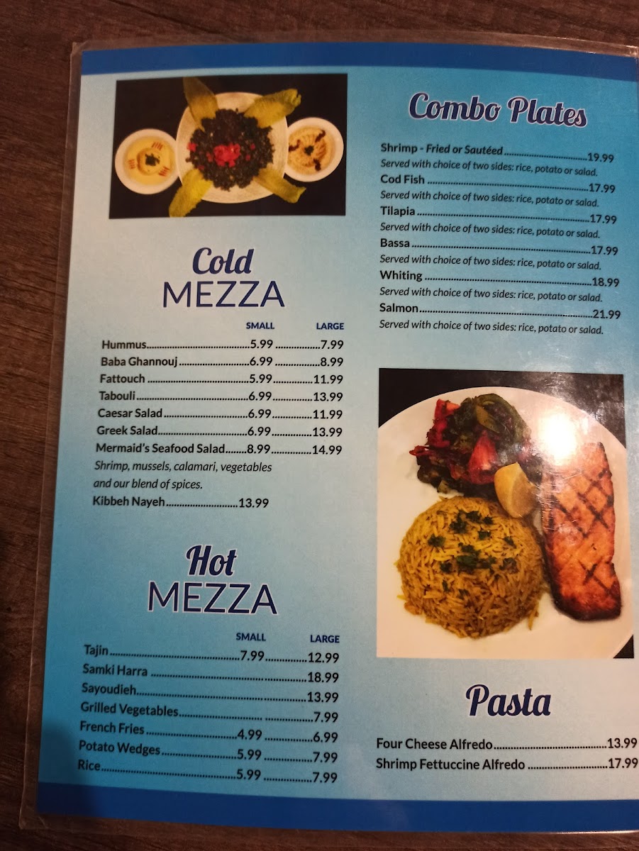 Mermaid's Seafood Restaurant Photo Menu 5