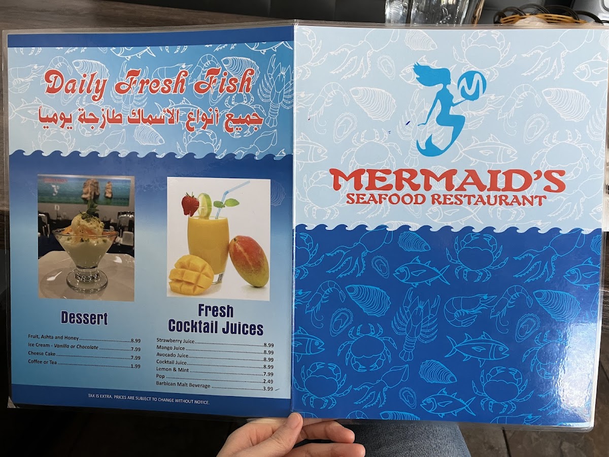 Mermaid's Seafood Restaurant Photo Menu 7