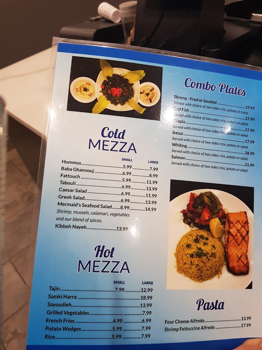 Mermaid's Seafood Restaurant Photo Menu 9