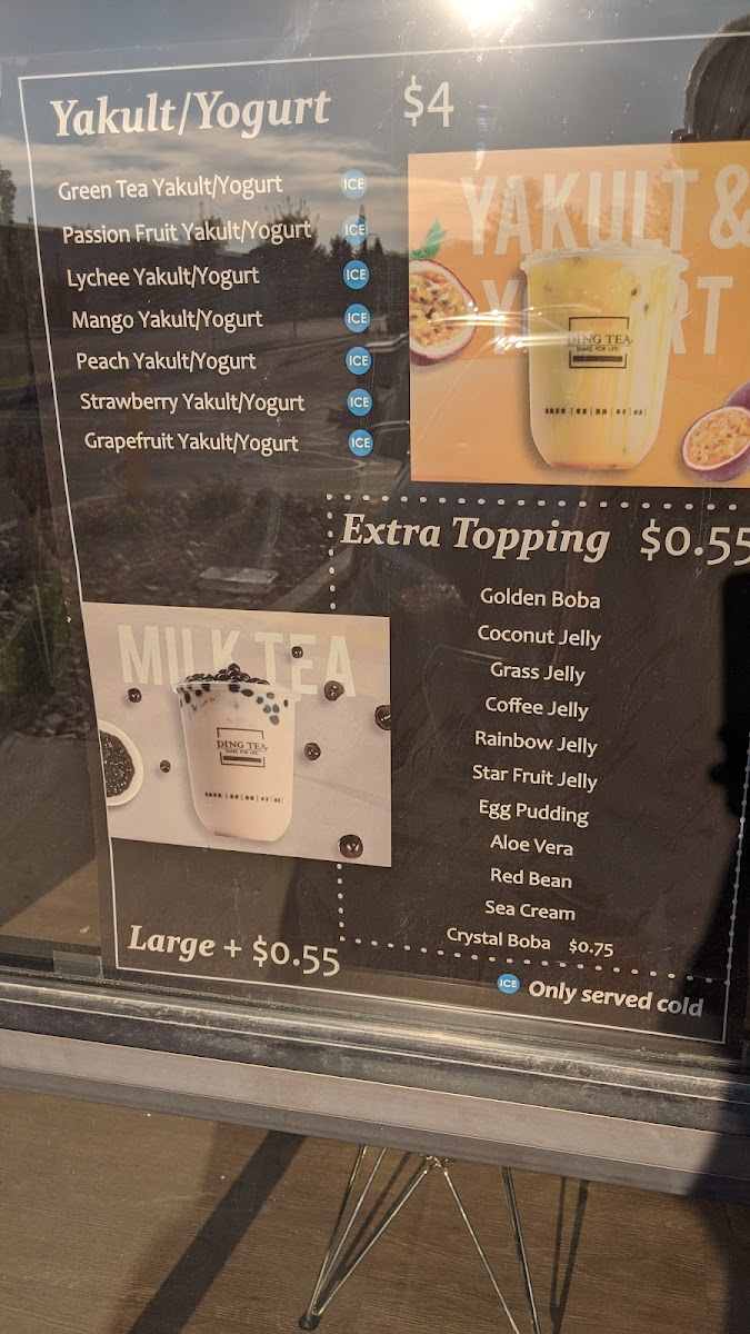 Ding Tea Taylorsville Photo Menu 9