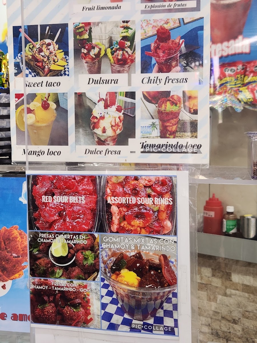 Blue Ocean Smoothies Photo Menu 1