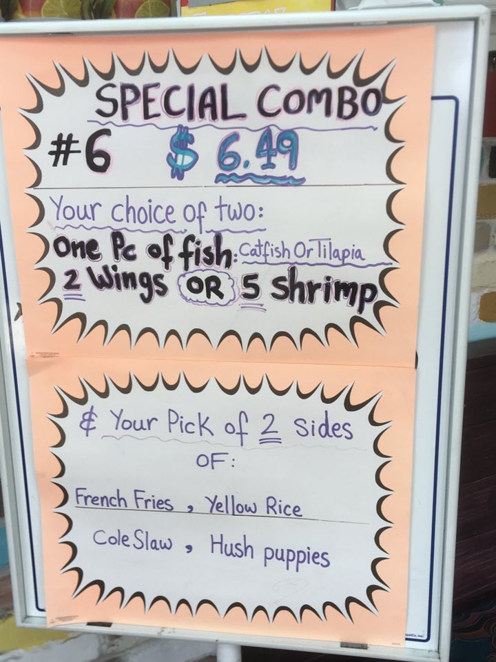 Fish & More Restaurant Photo Menu 3