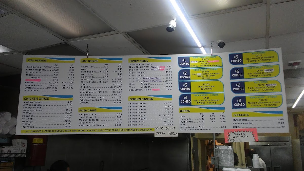 Fish & More Restaurant Photo Menu 7