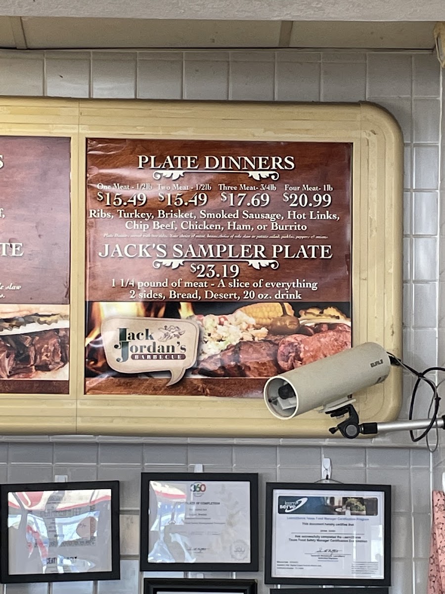 Jack Jordan's Bar-B-Que Photo Menu 5