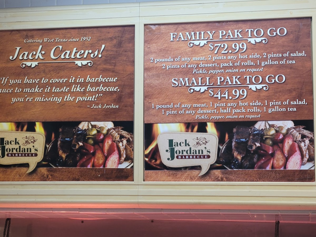 Jack Jordan's Bar-B-Que Photo Menu 6