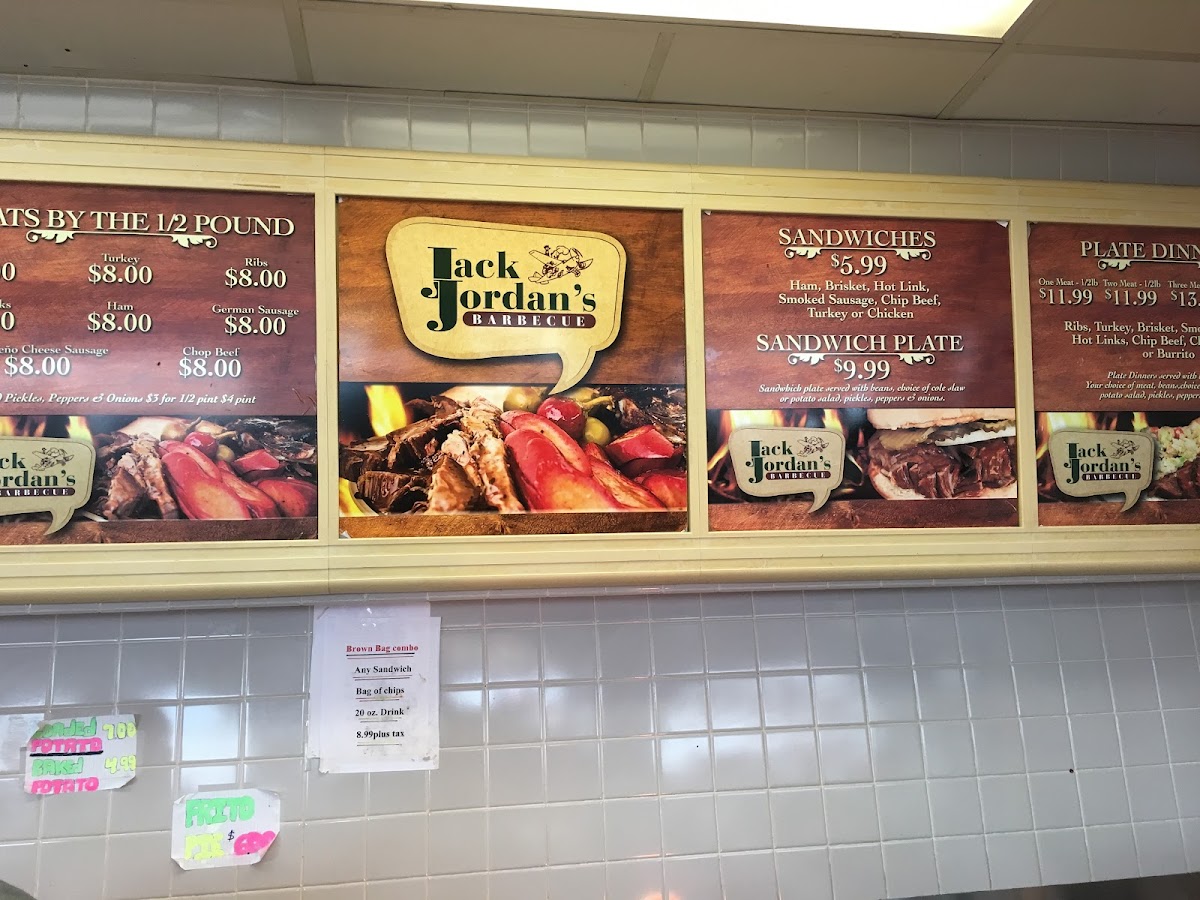 Jack Jordan's Bar-B-Que Photo Menu 8