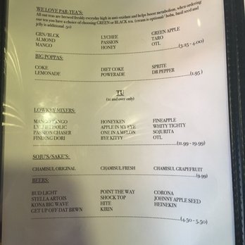 The lowkey poke joint Photo Menu 9
