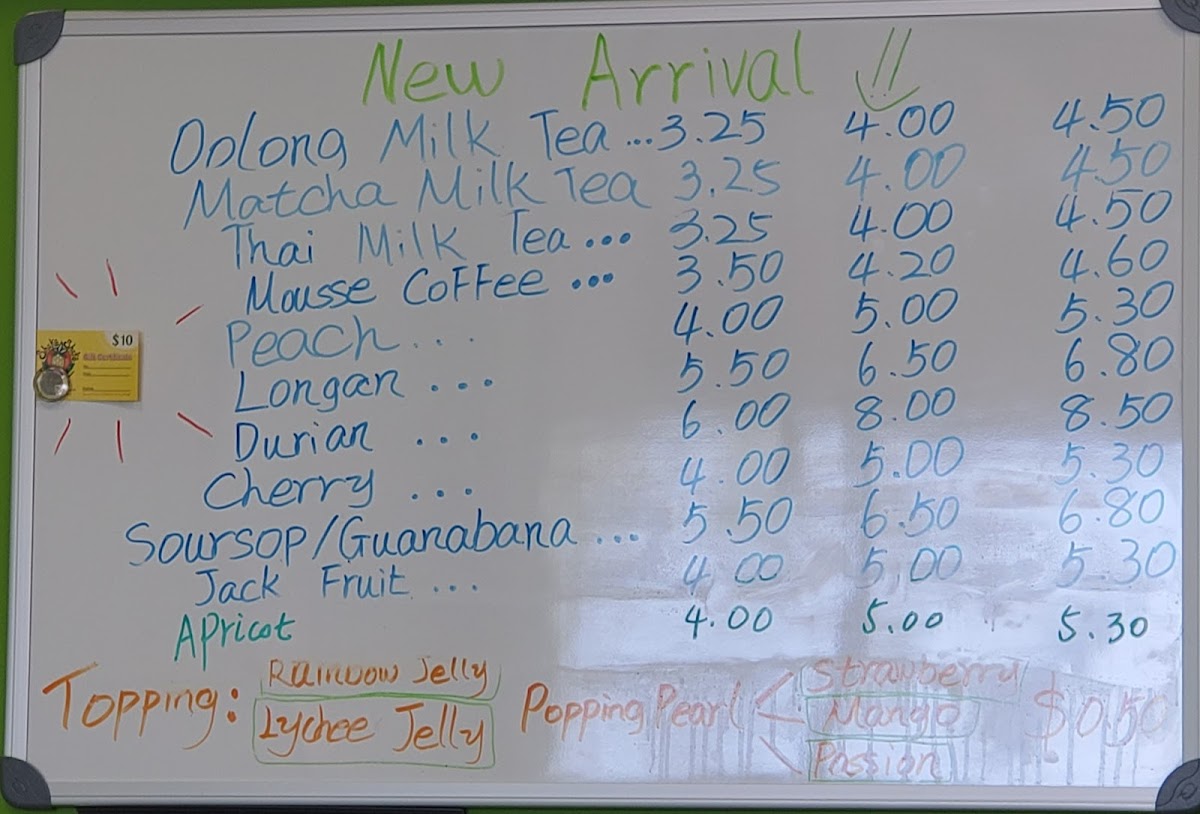 SHAKA SHAKA TEA HOUSE Photo Menu 4
