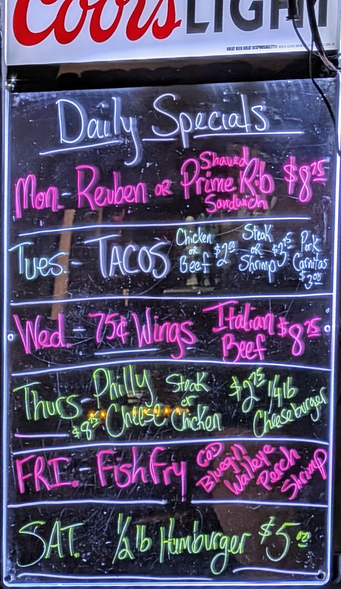 Ralph's Ace of Hearts Photo Menu 5