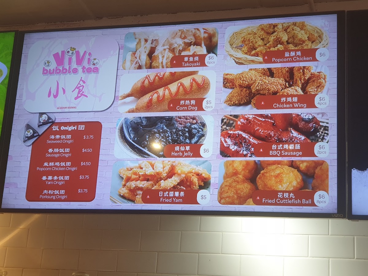 Vivi Bubble Tea Photo Menu 6