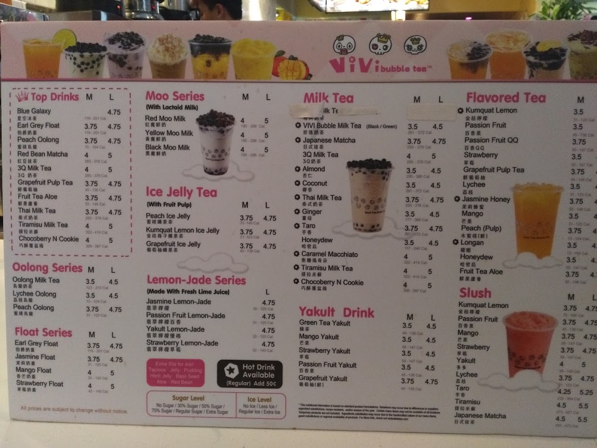 Vivi Bubble Tea Photo Menu 8