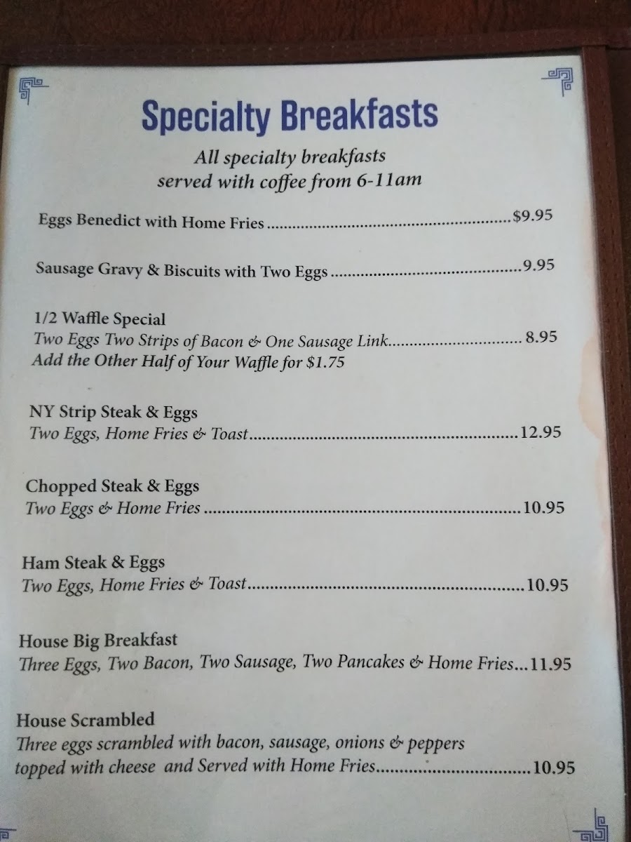 The Union Diner Photo Menu 4