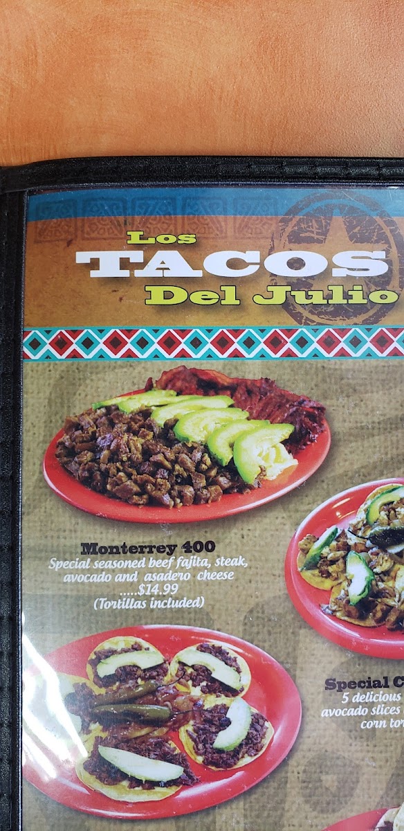 Tacos Del Julio Photo Menu 5