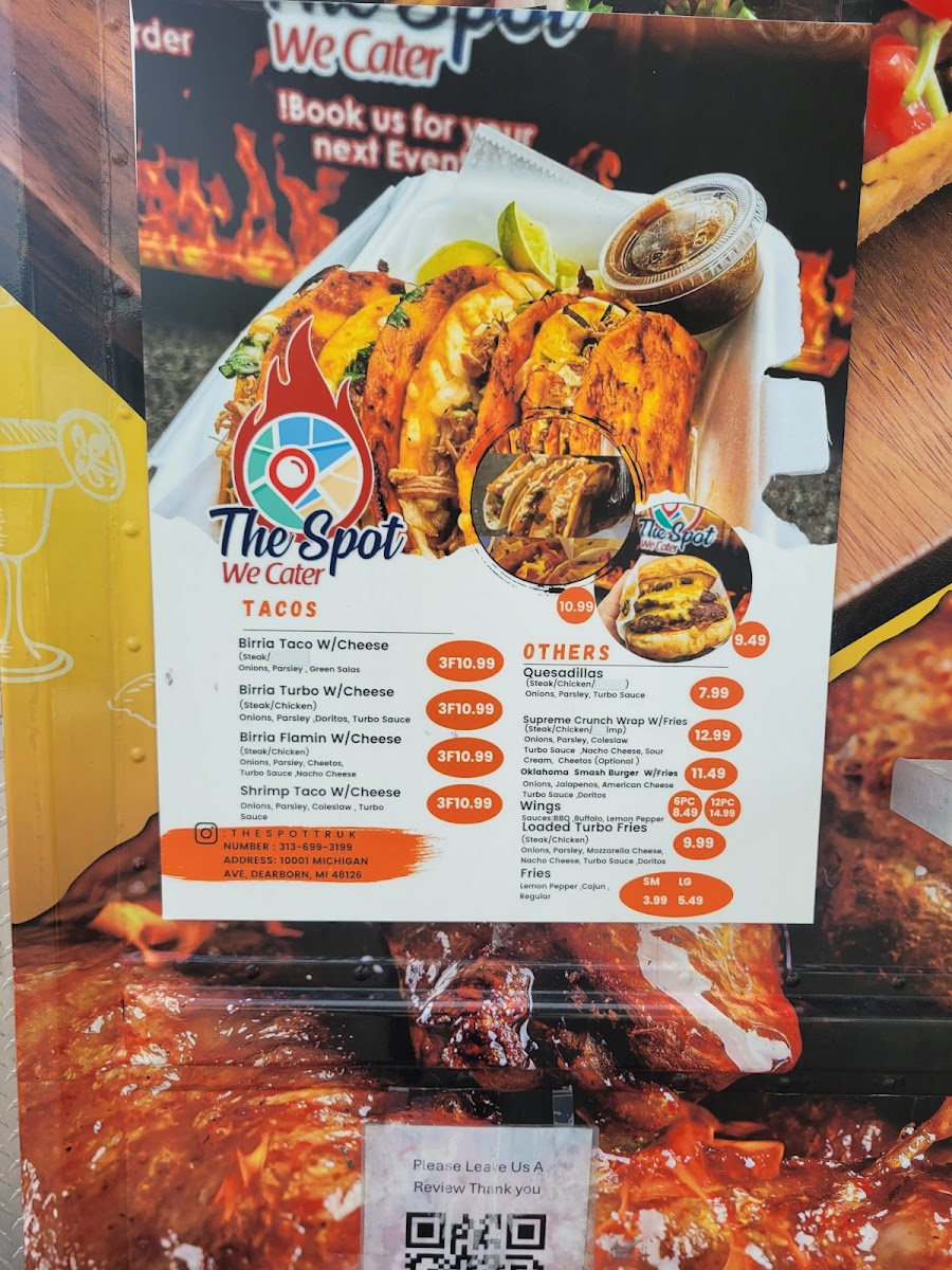 The Spot Photo Menu 5