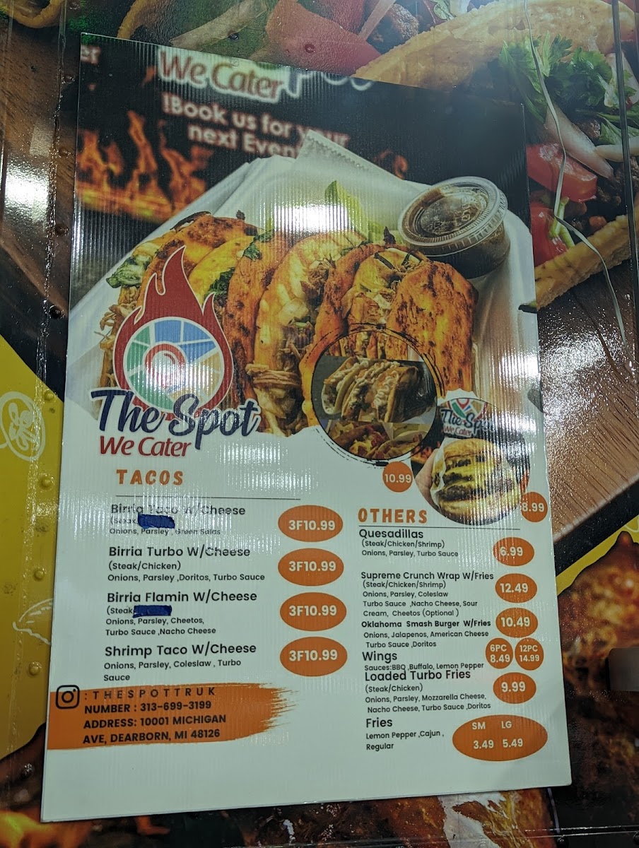 The Spot Photo Menu 6