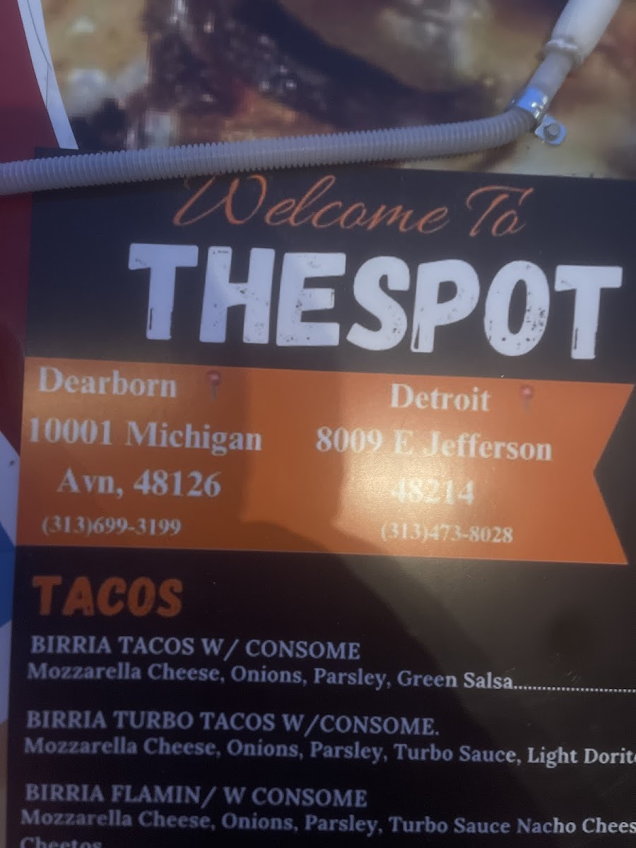 The Spot Photo Menu 8
