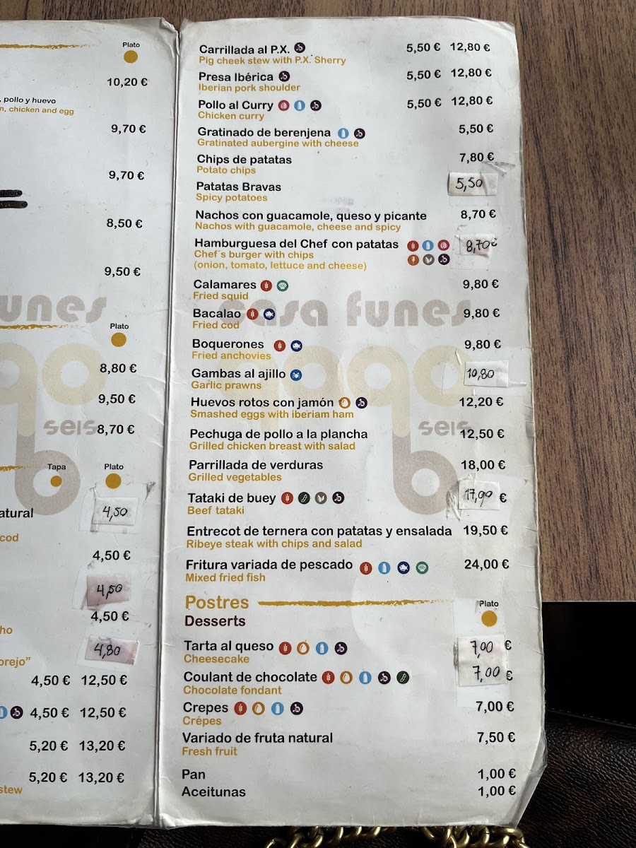 Bar Casa Funes Photo Menu 4