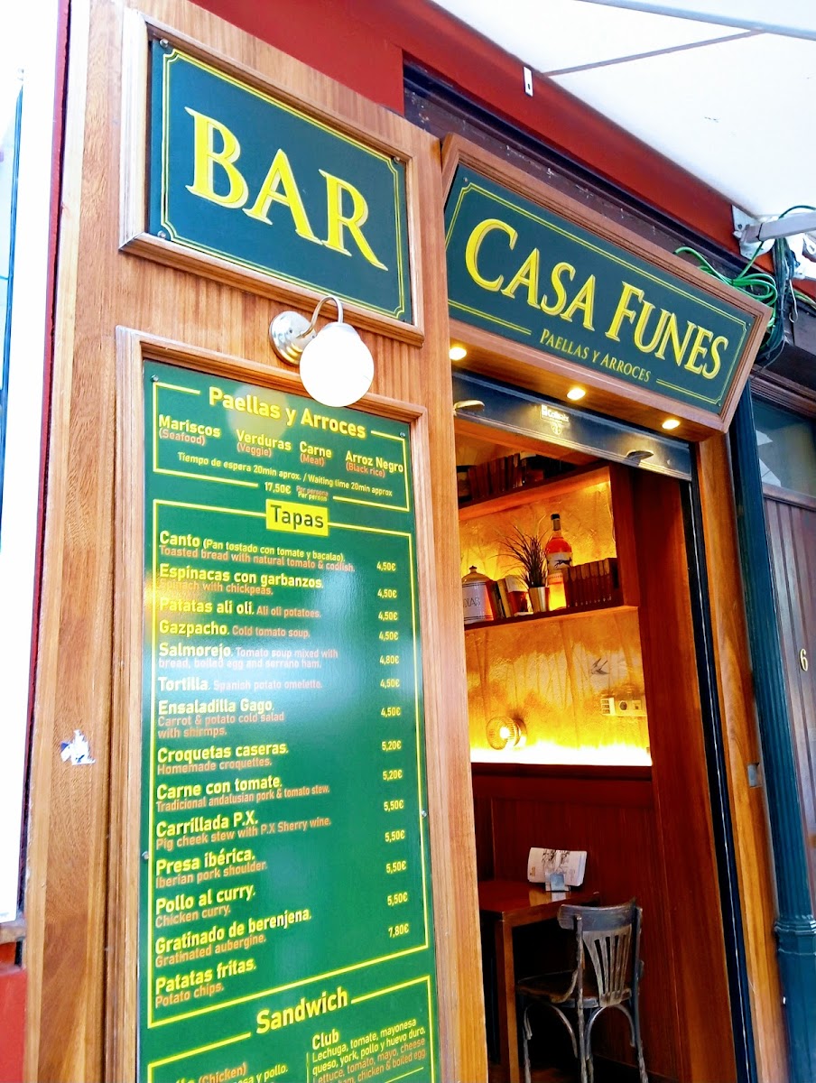 Bar Casa Funes Photo Menu 6