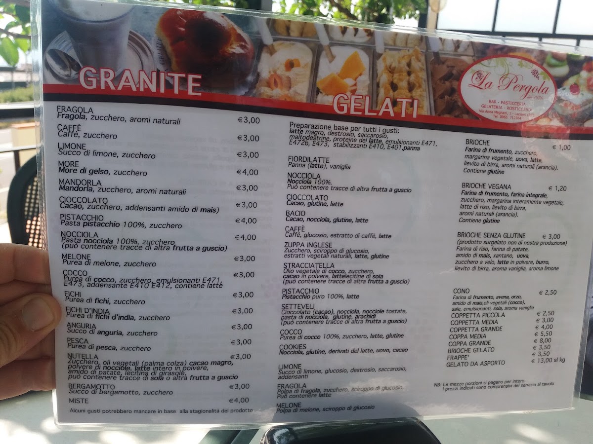 La Pergola Photo Menu 8
