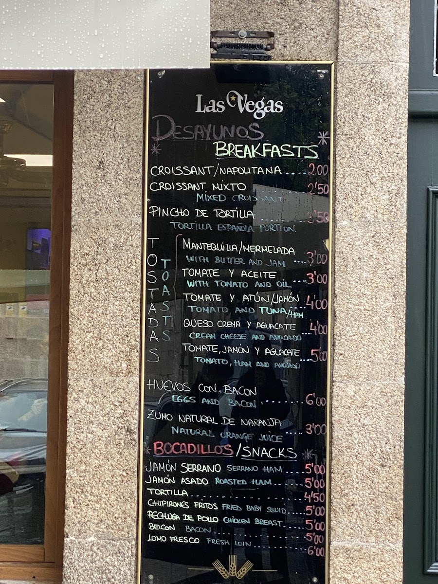 Restaurante Las Vegas Photo Menu 2