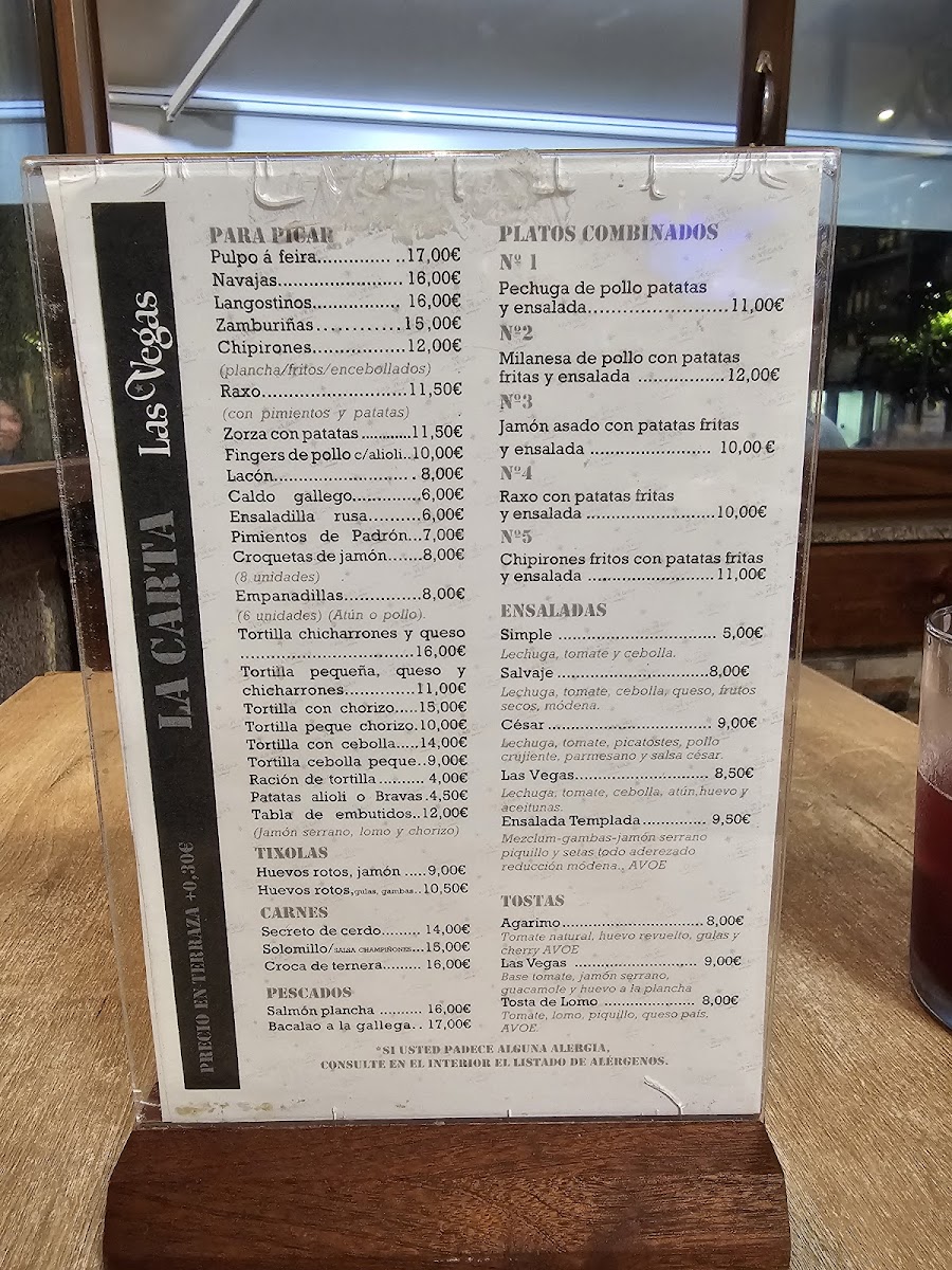 Restaurante Las Vegas Photo Menu 3
