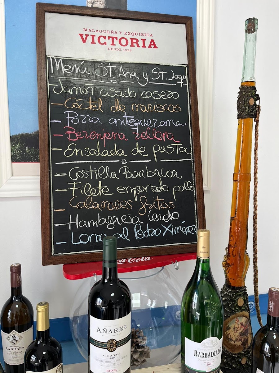 Restaurante El Faro Photo Menu 1
