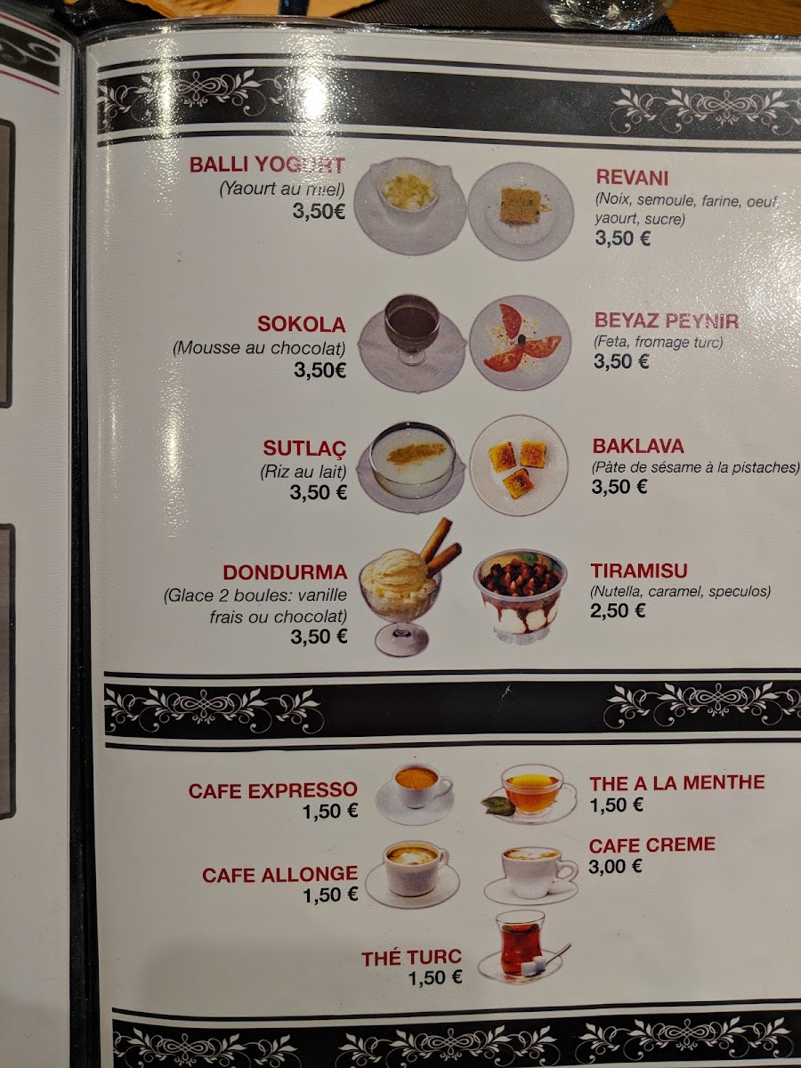 Le Pacha Photo Menu 5
