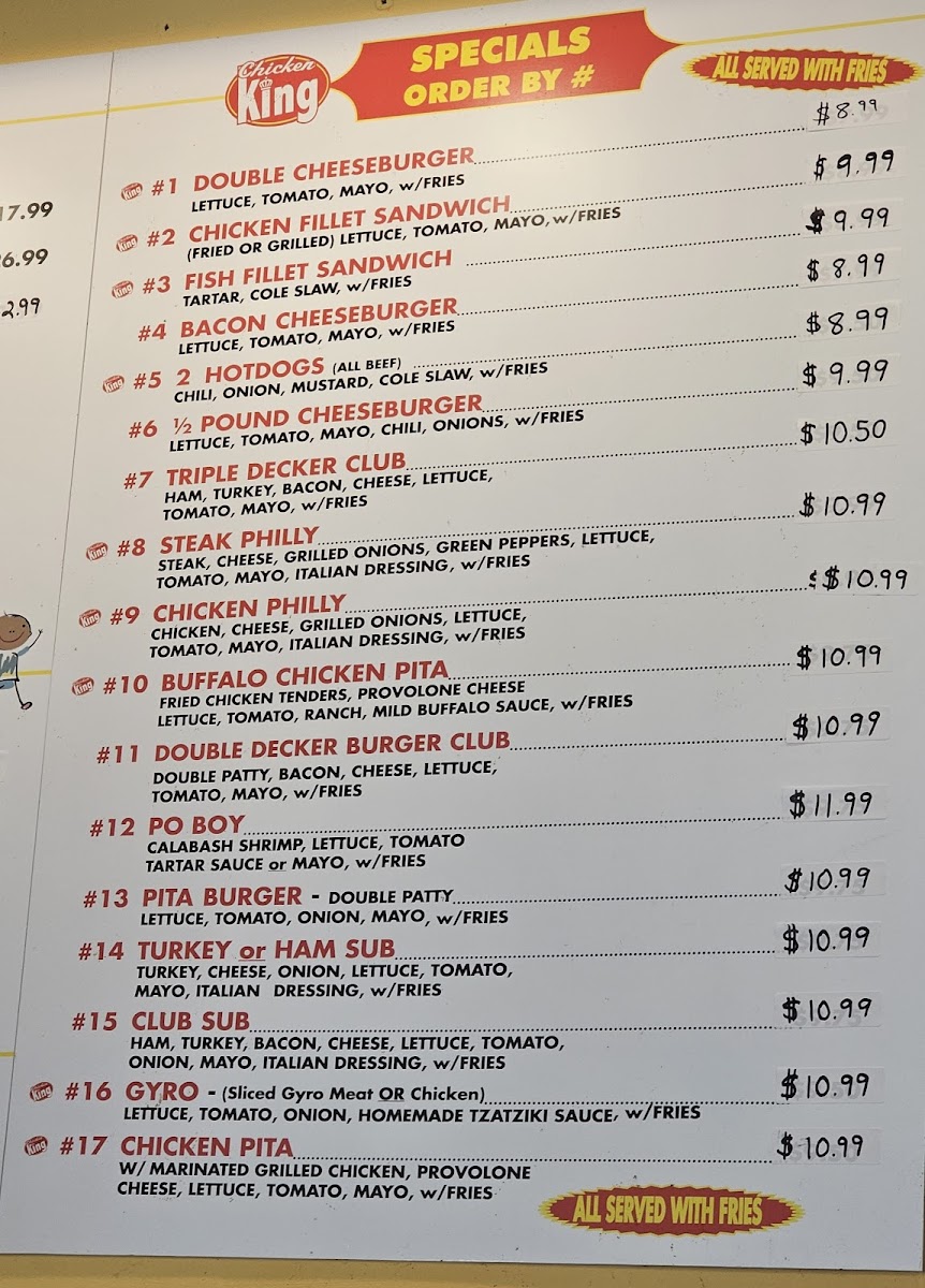 Chicken King Photo Menu 7