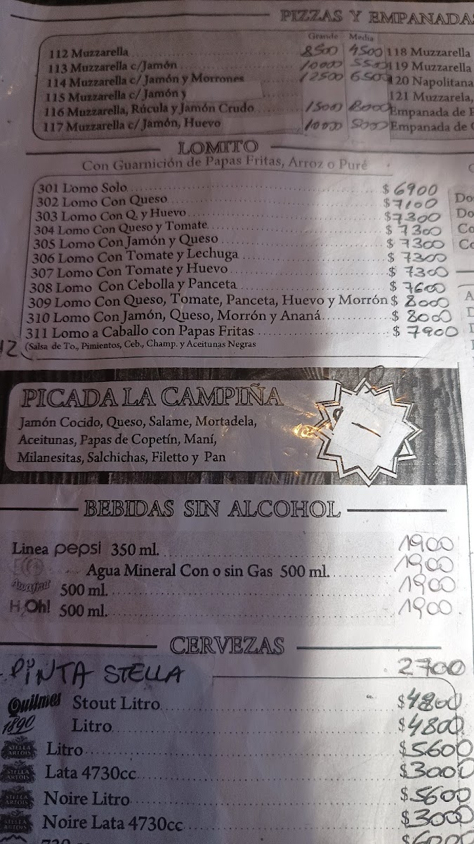 La Campiña Photo Menu 8