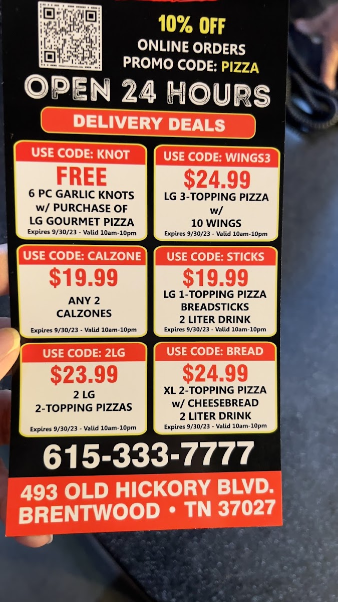 Sicilian Pizza Photo Menu 4