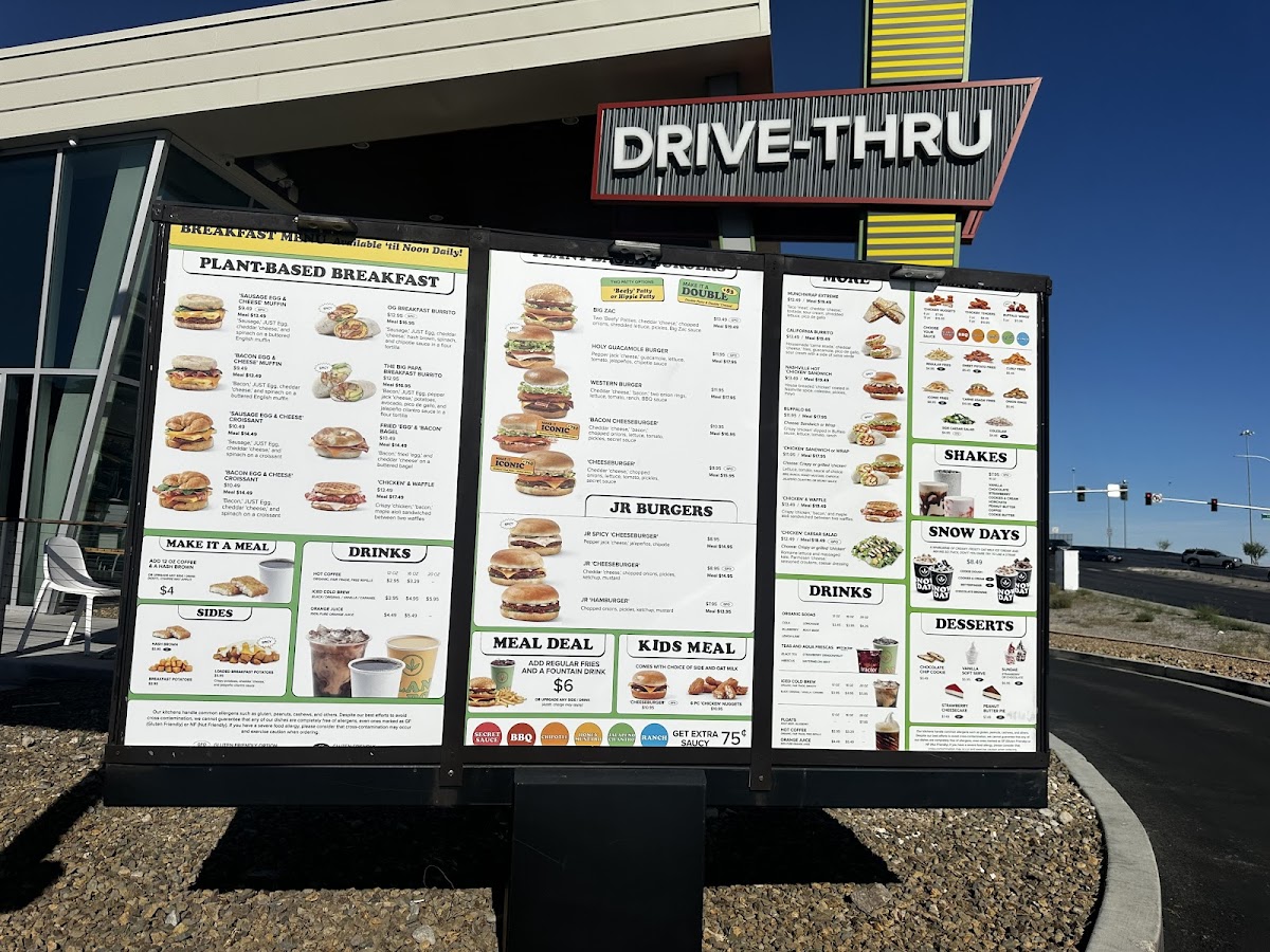 Plant Power Fast Food Photo Menu 1