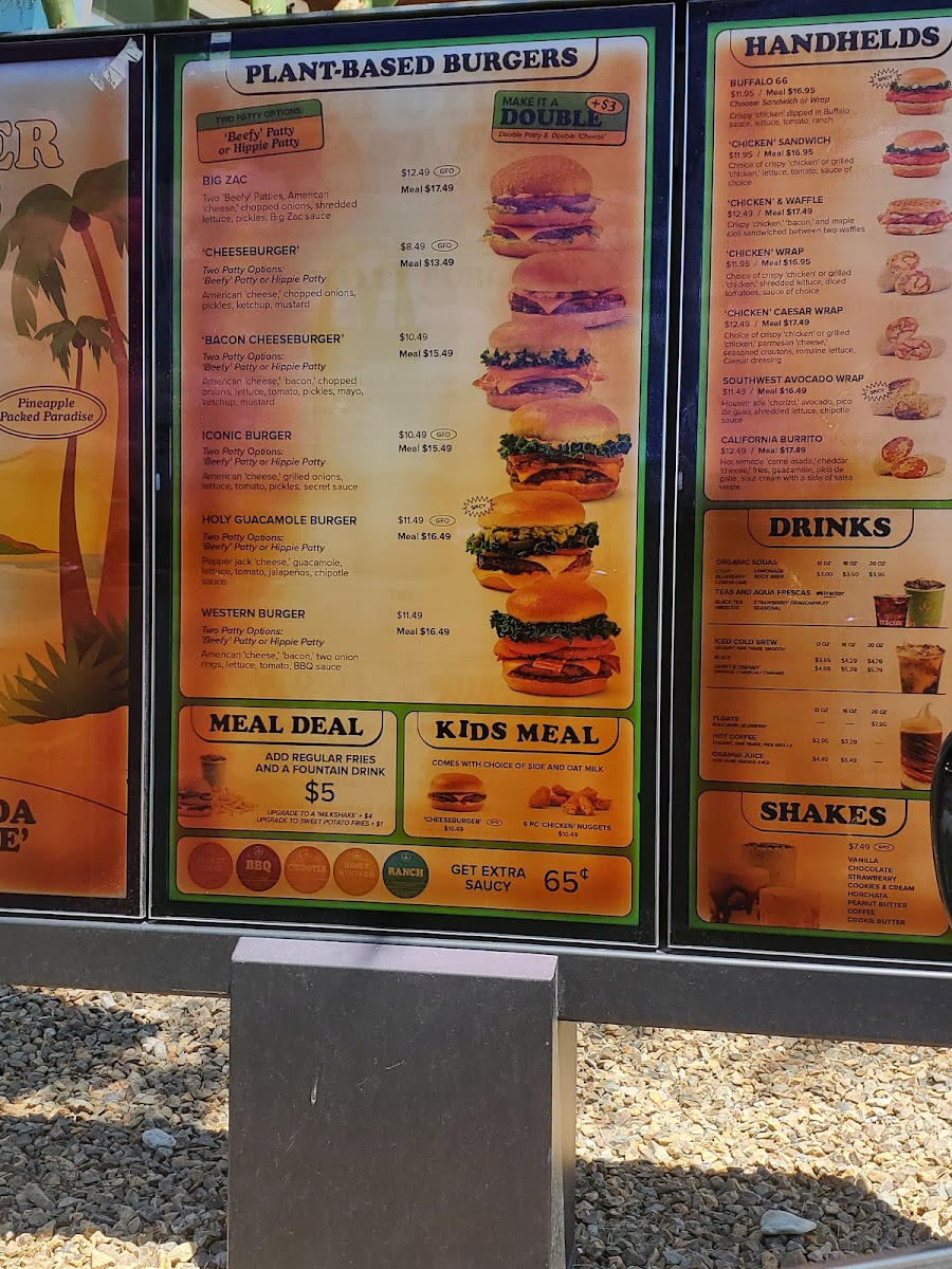 Plant Power Fast Food Photo Menu 4