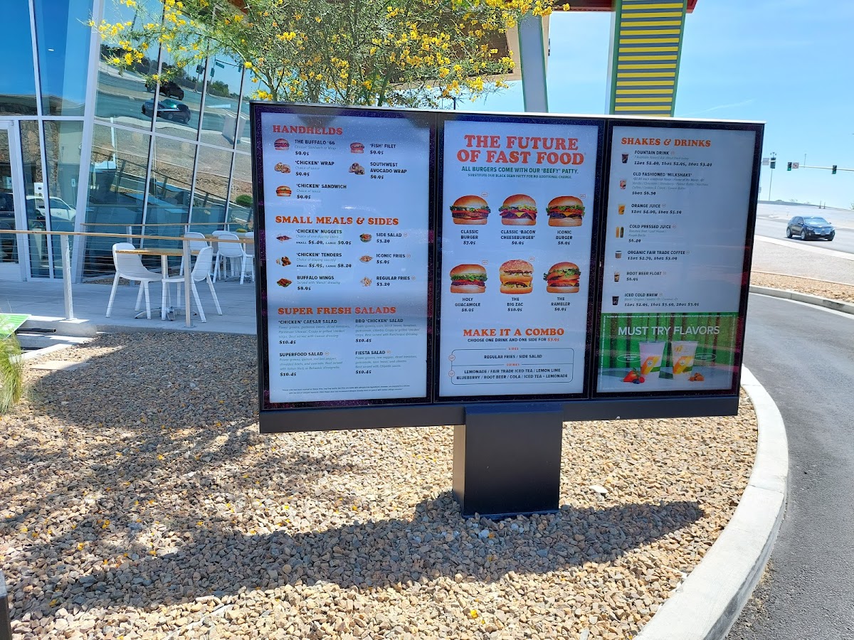 Plant Power Fast Food Photo Menu 8