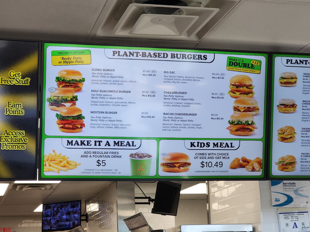 Plant Power Fast Food Photo Menu 9