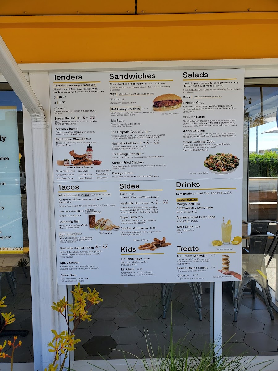 Starbird Chicken Photo Menu 6