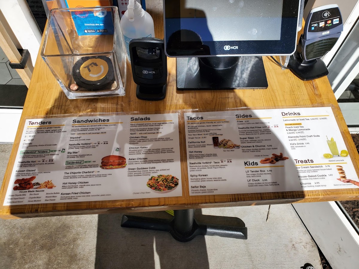 Starbird Chicken Photo Menu 7